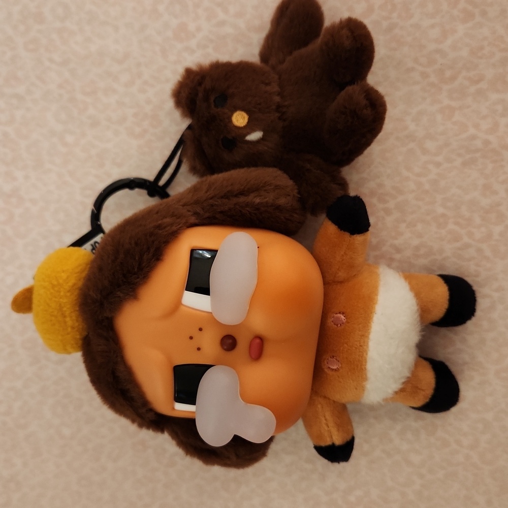 Pop Mart Crying Again Vinyl Secret Baby Brown Plush